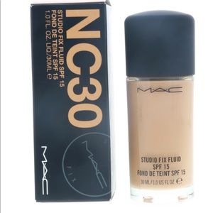 Brand new NC30 liquid MAC foundation